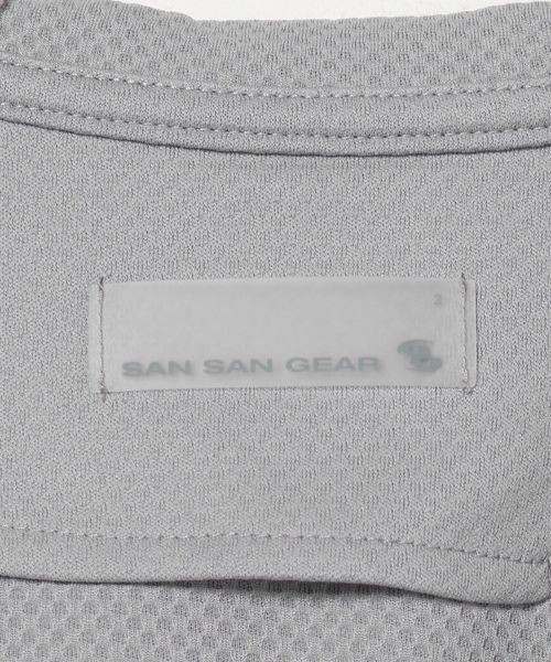 SAN SAN GEAR＞OVERLOCK MESH ZIP―UP/パーカー