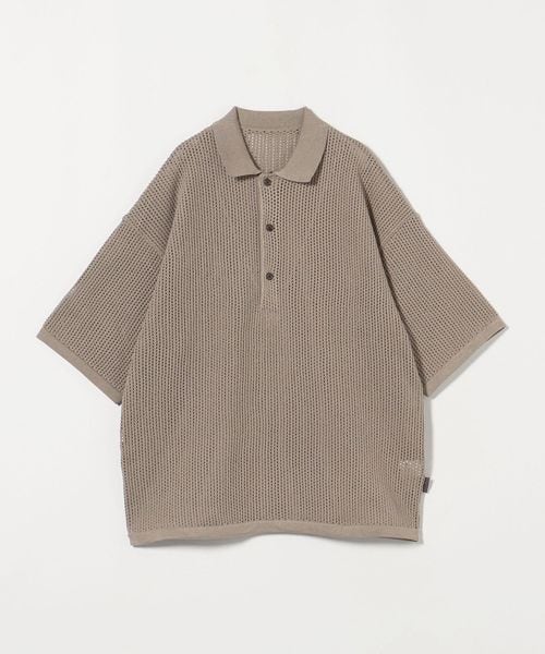 Beauty&Youth UNITED ARROWS ポロシャツ 2025新作 koti BEAUTY&YOUTH> エアリー メッシュ ポロシャツ
