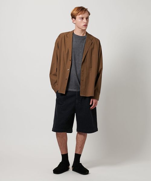 〈H BEAUTY&YOUTH UNITED ARROWS〉2P ワイドショーツ H＞デニム 2P ワイドショートパンツ