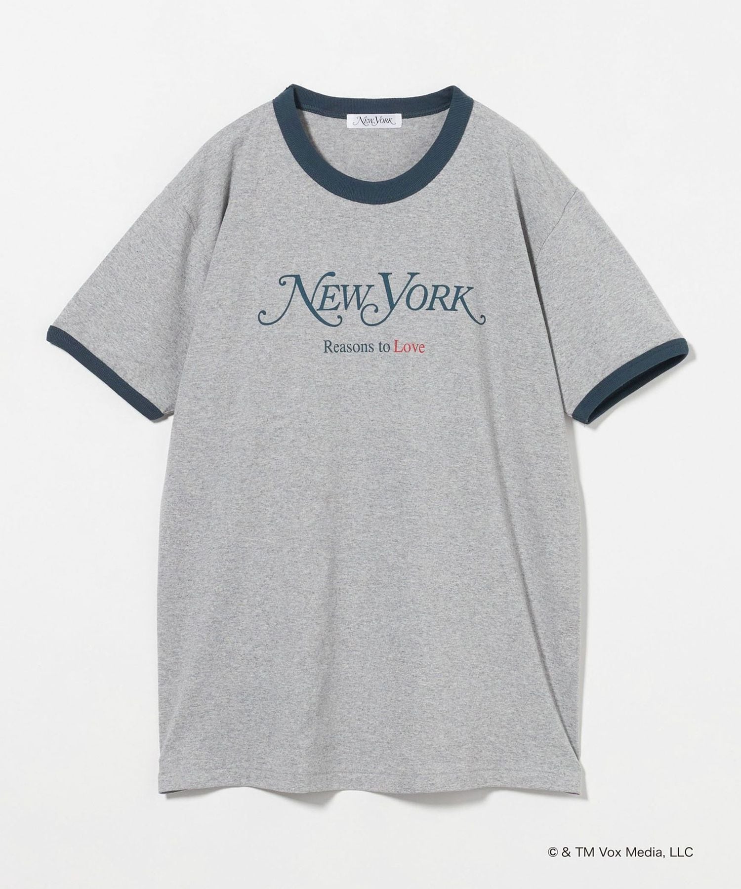 NEW YORK MAGAZINE × BEAUTY&YOUTH＞ リンガー Tシャツ