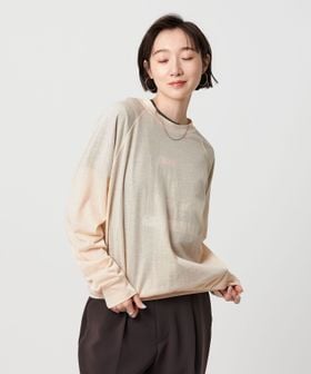 BEAUTY&YOUTH/シアー ラグラン スウェット/Tシャツ / カットソー