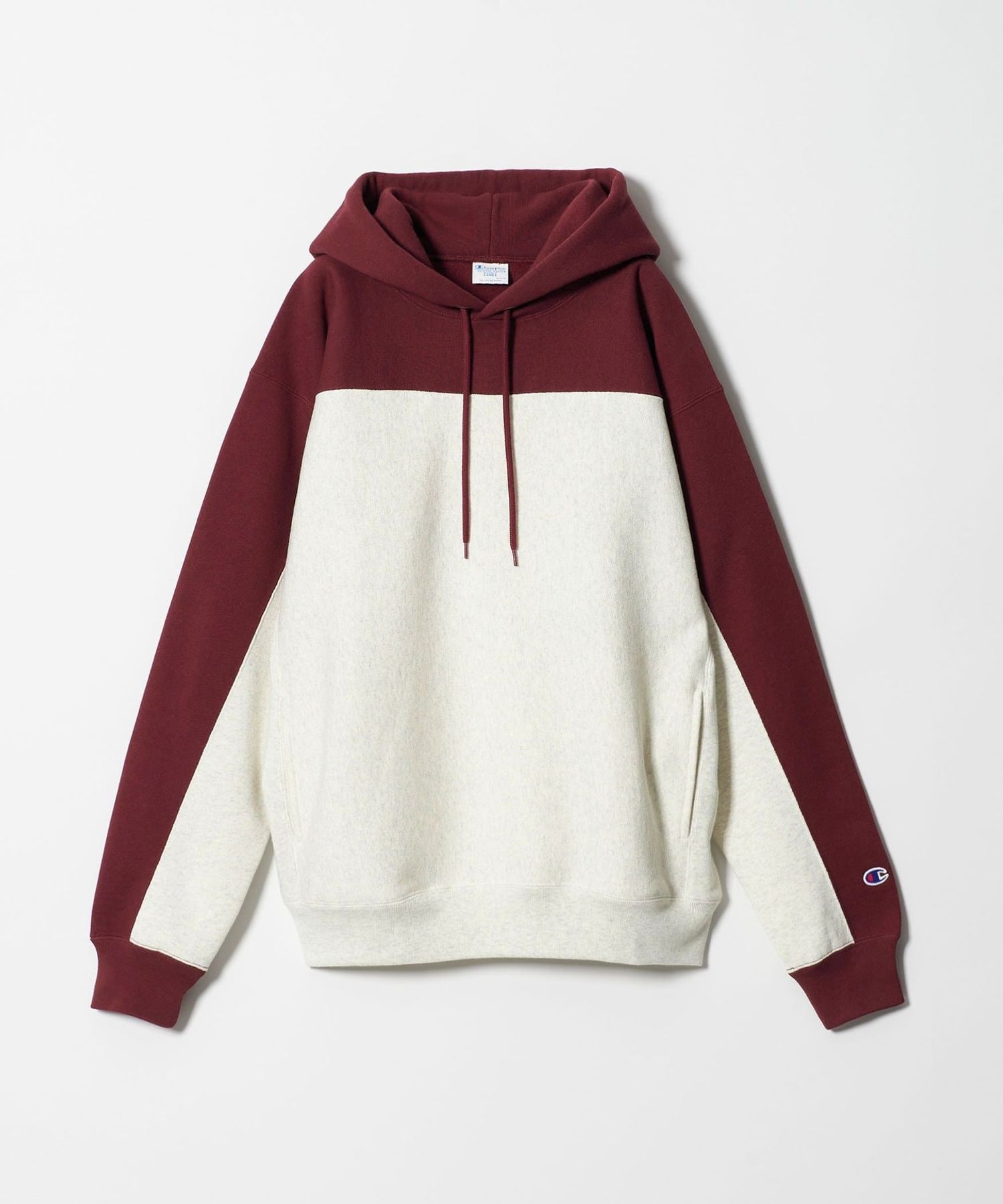 BEAUTY&amp;YOUTH UNITED ARROWS - roku ♡チャンピオン　パーカー 別注】 ＜CHAMPION＞ ワンポイント ロゴ スウェット フーディ