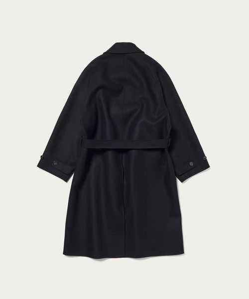 H BEAUTY&YOUTH ＜H＞リバーバルカラー ベルテッドコート H＞リバーバルカラー ベルテッドコート