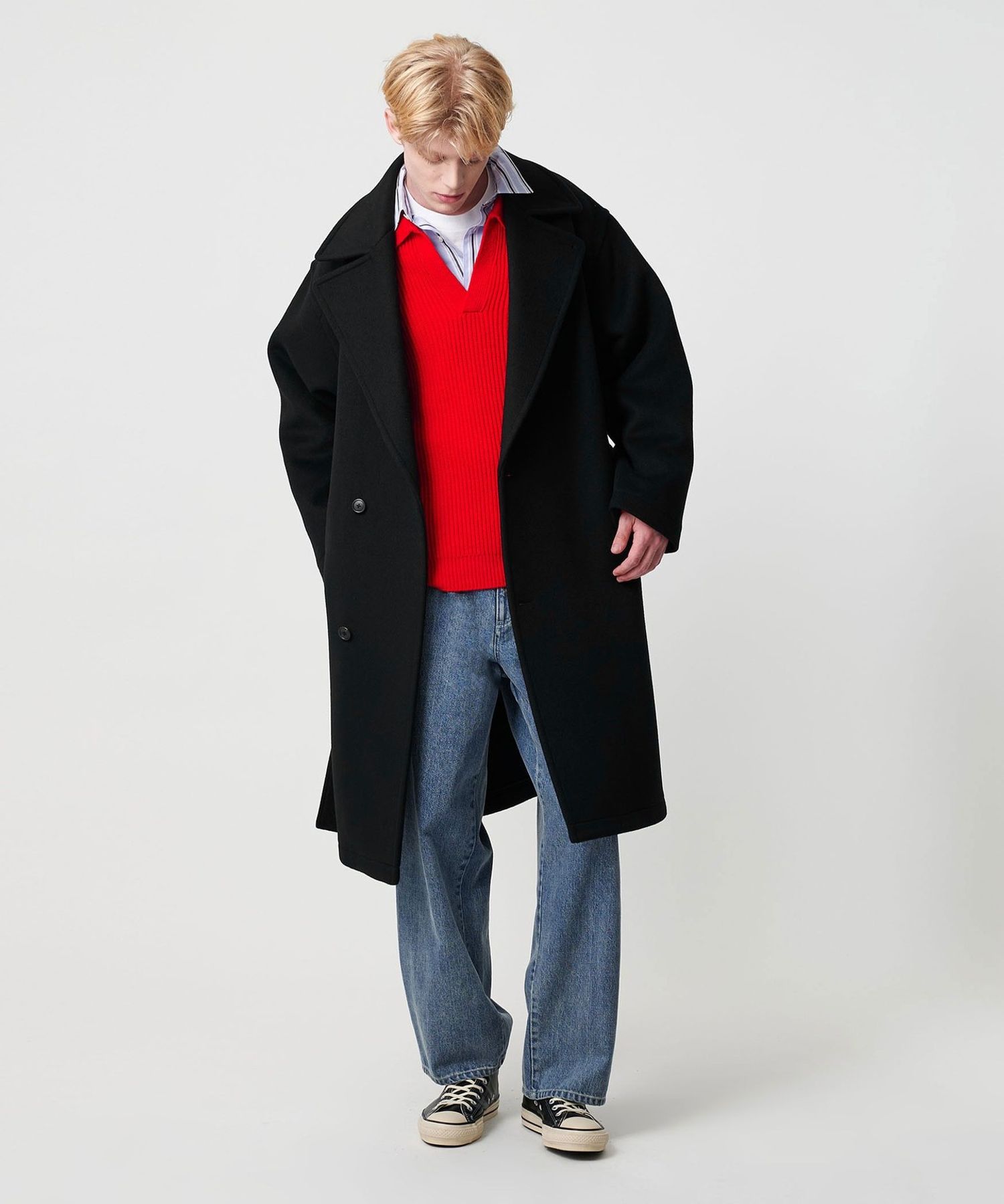 L.S. Lowry 2010年 320P SC セール】カノコバイカラーハイネックLS 294872（ニット