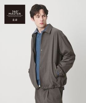 BEAUTY&YOUTH/360°MASTER 2.0 4ボタン コーチジャケット セットアップ対応 ストレッチ 撥水 ウォッシャブル/シャツ / ブラウス