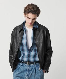 BEAUTY&YOUTH/ラブ レザー バルーン ジャケット/その他コート / ブルゾン