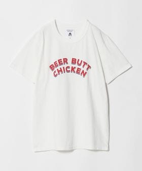 TACOMA FUJI RECORDS/＜TACOMA FUJI RECORDS＞BEER BUTT CHICKEN プリント Tシャツ/Tシャツ / カットソー