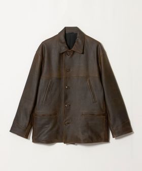UNUSED/＜UNUSED＞LEATHER CAR COAT/コート/その他コート / ブルゾン