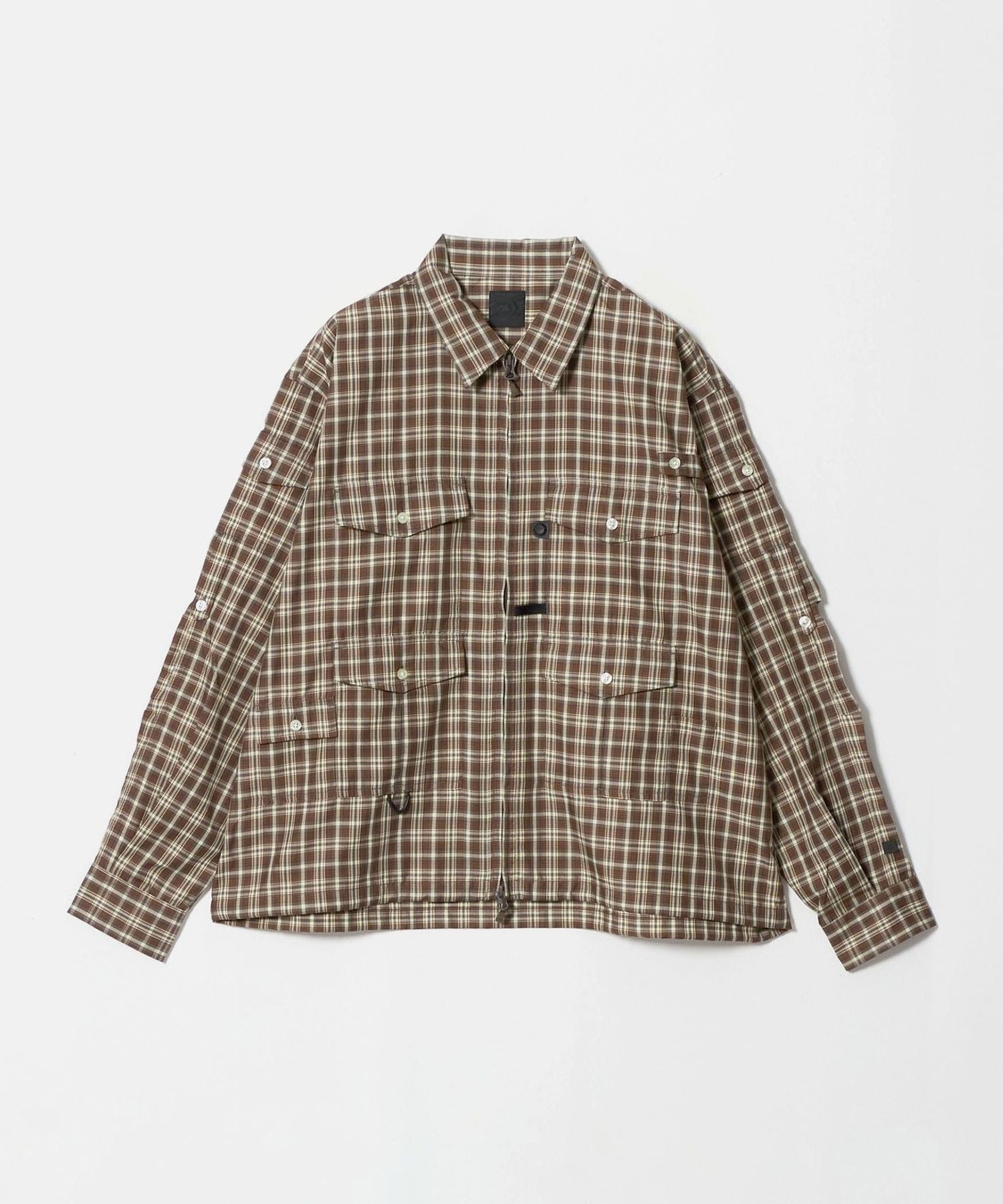 DAIWA PIER39＞TECH ZIP ANGLER SHIRT L/S PLAIDS