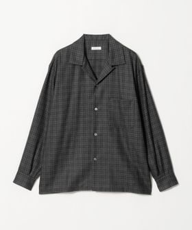 KAPTAIN SUNSHINE/＜KAPTAIN SUNSHINE＞PLAID OPEN COLLAR SHIRT/シャツ/シャツ / ブラウス