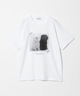 POET MEETS DUBWISE/＜POET MEETS DUBWISE＞TWO DOGS Tシャツ ホワイト/Tシャツ / カットソー