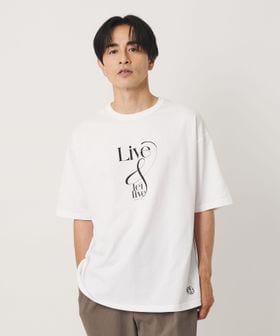 ESPOIR/＜ESPOIR＞LIVE & LET LIVE Tシャツ/Tシャツ / カットソー