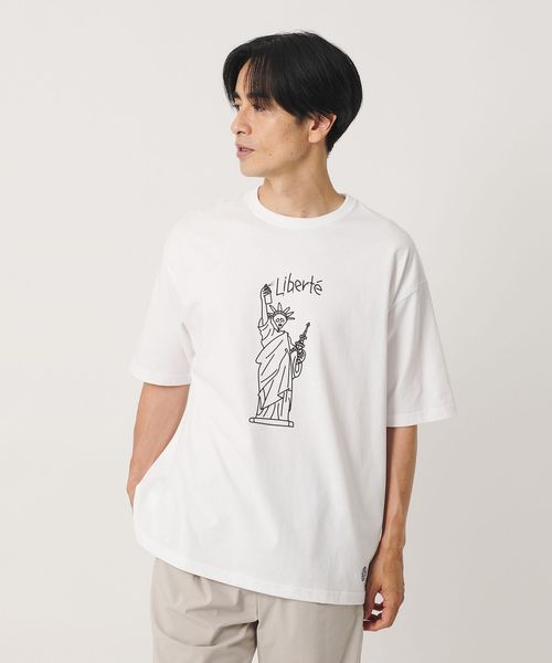 ESPOIR/＜ESPOIR＞Statue of Liberty Tシャツ/Tシャツ / カットソー