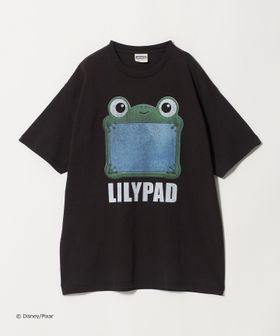 VARIEGATOR/【別注】＜VARIEGATOR＞LILY PAD プリント Tシャツ ブラック/Tシャツ / カットソー
