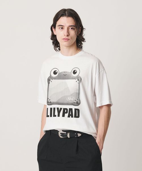VARIEGATOR/【別注】＜VARIEGATOR＞LILY PAD プリント Tシャツ ホワイト/Tシャツ / カットソー