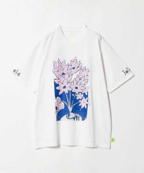 loosejoints/＜loosejoints＞ED DAVIS WINTER SUN T―SHIRT/Tシャツ/Tシャツ / カットソー