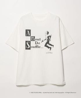BEAUTY&YOUTH/＜GODARD × BEAUTY&YOUTH＞A BOUT DE SOUF FLE Tシャツ ホワイト/Tシャツ / カットソー