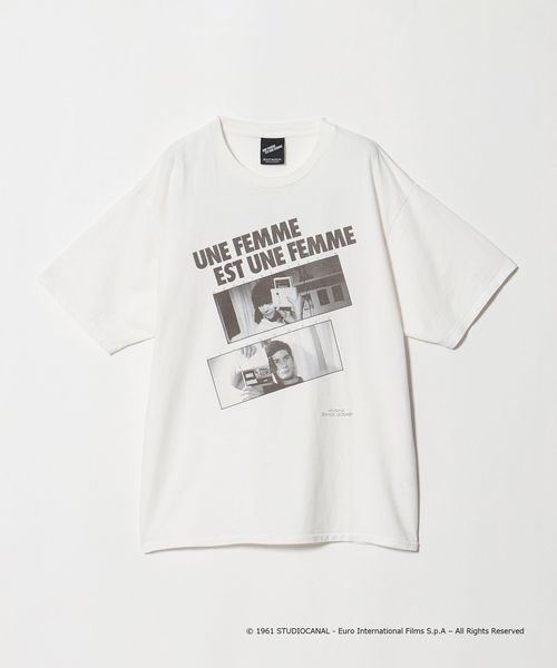 BEAUTY&YOUTH/＜GODARD × BEAUTY&YOUTH＞UNE FEMME Tシャツ ホワイト/Tシャツ / カットソー
