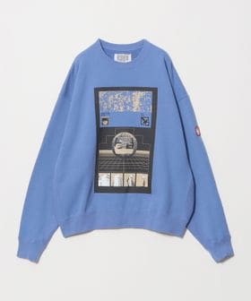 C.E/＜C.E＞AS SIGgrid CREW NECK/スウェット/Tシャツ / カットソー