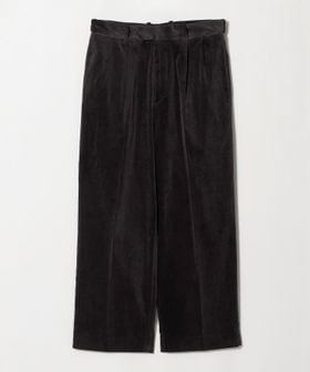 blurhms/＜blurhms＞フェード ベルベット 2タック スラックス/スラックス