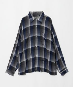 BOWWOW/＜BOWWOW＞CHECK RAYON SHIRT/シャツ/シャツ / ブラウス