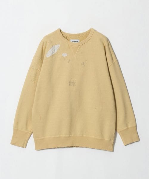 BOWWOW/＜BOWWOW＞REPAIRED FADED DOUBLE V SWEATSHIRT/スウェット/スウェット / パーカー