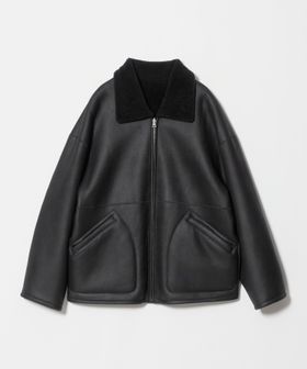 AURALEE/＜AURALEE＞MOUTON ZIP BLOUSON/コート/その他コート / ブルゾン