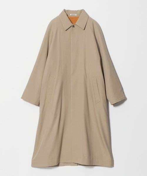 AURALEE/＜AURALEE＞WOOL TWILL WOOL―LINED COAT/ステンカラーコート/ステンカラーコート