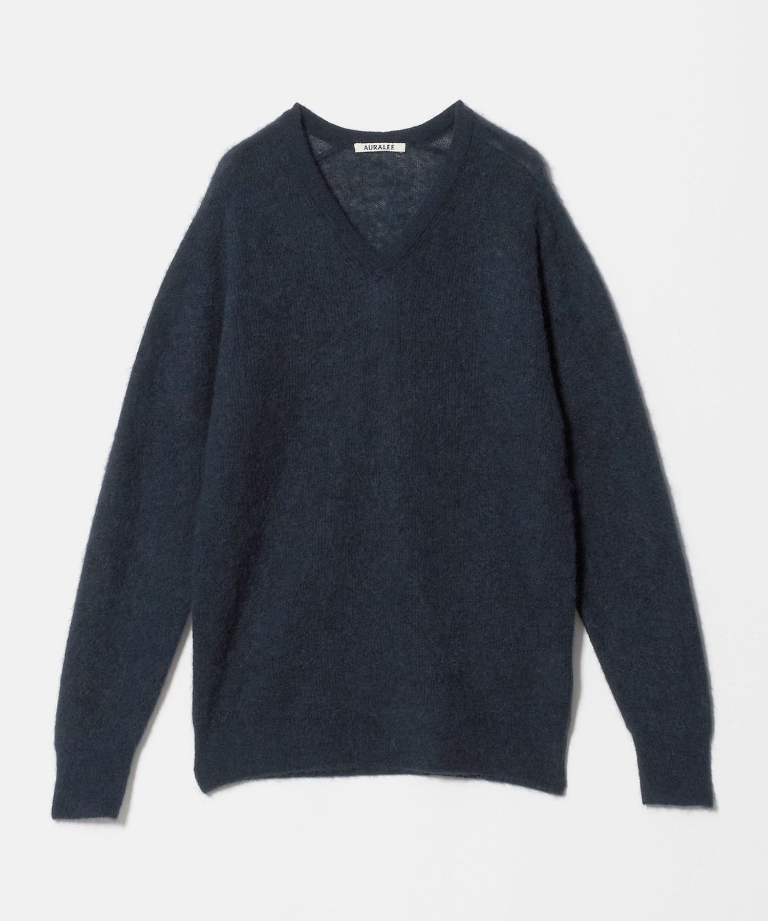 AURALEE＞ALPACA SHEER KNIT V NECK PULLOVER/ニット