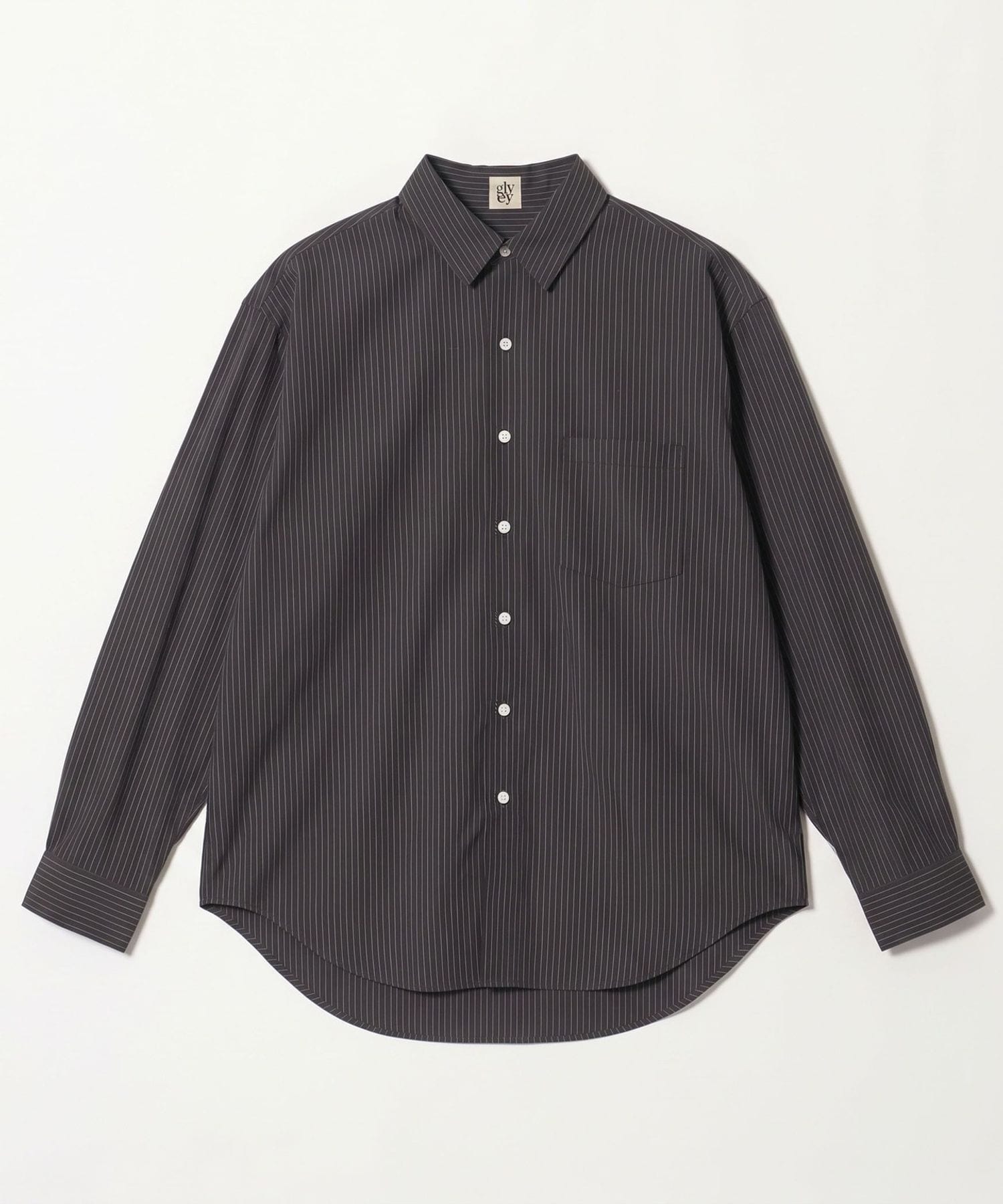 別注】＜allery＞ロングスリーブ ピンストライプ シャツ