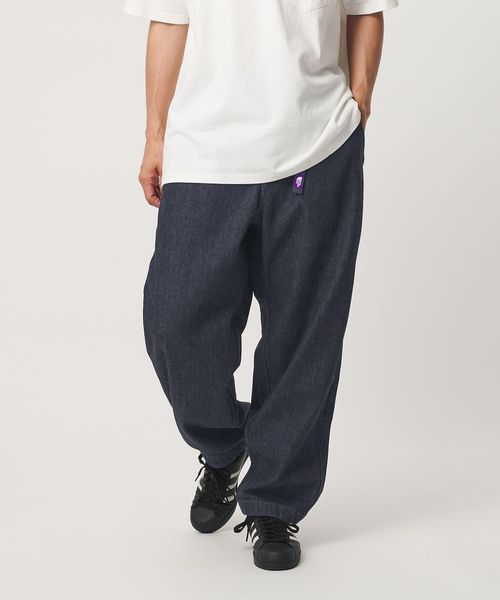 THE NORTH FACE PURPLE LABEL/＜THE NORTH FACE PURPLE LABEL＞ワイド テーパード デニム パンツ ネイビー/デニムパンツ