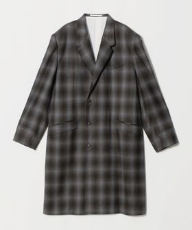 BOWTE/＜BOWTE＞OMBRE CHECK TAILORED COAT/コート/チェスターコート