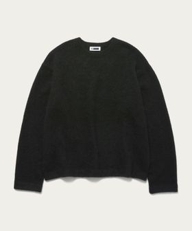 H BEAUTY&YOUTH/＜H＞モヘヤ クロップド クルーネック ニット/ニット / セーター
