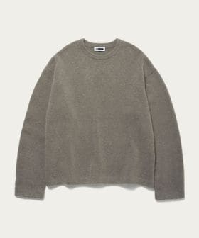 H BEAUTY&YOUTH/＜H＞モヘヤ クロップド クルーネック ニット/ニット / セーター