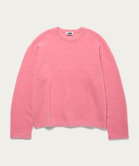 H BEAUTY&YOUTH/＜H＞モヘヤ クロップド クルーネック ニット/ニット / セーター