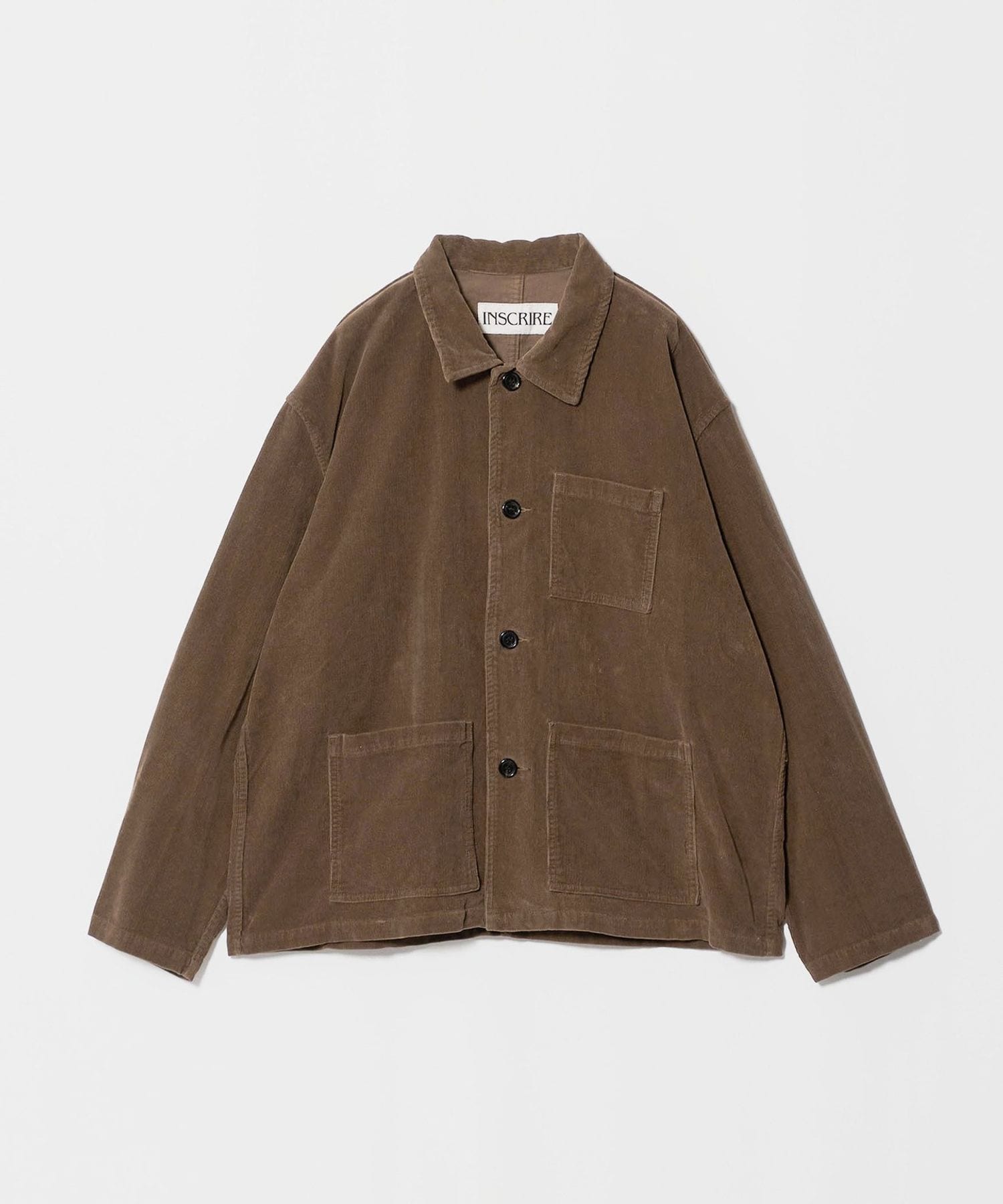 INSCRIRE＞CORDUROY WORK JACKET/カバーオール