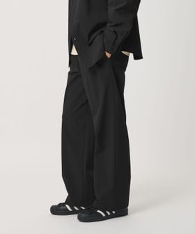 BEAUTY&YOUTH/360°MASTER 1プリーツ ストレート イージーパンツ NO.8 セットアップ対応 撥水 ストレッチ ウォッシャブル/セットアップ パンツ