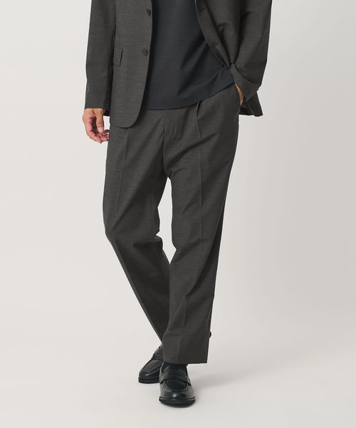 MIXED―WOOL イージー スラックス NO.5 タテヨコストレッチ ウォッシャブル