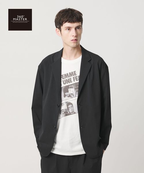 BEAUTY&YOUTH/360°MASTER リラックス 2B ジャケット セットアップ対応 撥水 ストレッチ ウォッシャブル/セットアップ ジャケット