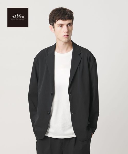 BEAUTY&YOUTH/360°MASTER リラックス 2B ジャケット セットアップ対応 撥水 ストレッチ ウォッシャブル/セットアップ ジャケット