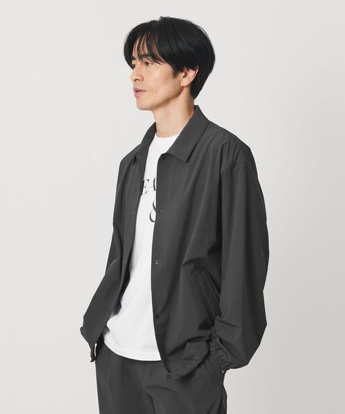 BEAUTY&YOUTH/360°MASTER バルーン コーチ ジャケット セットアップ対応 撥水 ストレッチ ウォッシャブル/シャツ / ブラウス