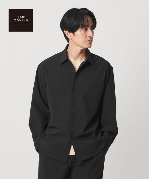 BEAUTY&YOUTH/360°MASTER ヴァーブ ロングスリーブ シャツ セットアップ対応 撥水 ストレッチ ウォッシャブル/シャツ / ブラウス