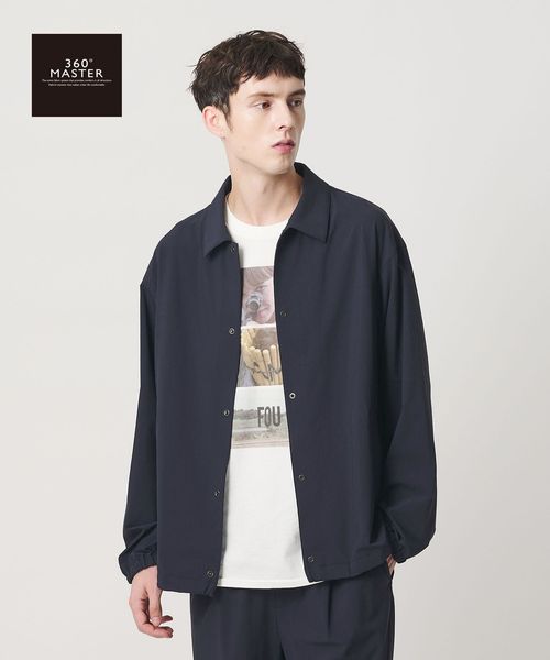 BEAUTY&YOUTH/【WEB限定】360°MASTER バルーン コーチ ジャケット セットアップ対応 撥水 ストレッチ ウォッシャブル/シャツ / ブラウス