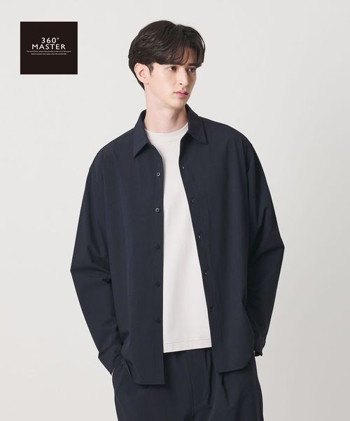 BEAUTY&YOUTH/【WEB限定】360°MASTER ヴァーブ ロングスリーブ シャツ セットアップ対応 撥水 ストレッチ ウォッシャブル/シャツ / ブラウス