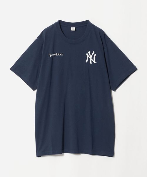 Sporty&Rich/＜Sporty&Rich＞YANKEES ARCH T―SHIRT NAVY/Tシャツ/Tシャツ / カットソー
