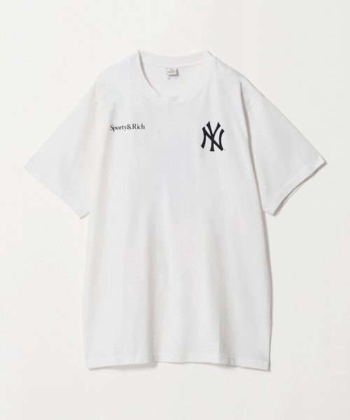 Sporty&Rich/＜Sporty&Rich＞YANKEES ARCH T―SHIRT WHITE/Tシャツ/Tシャツ / カットソー