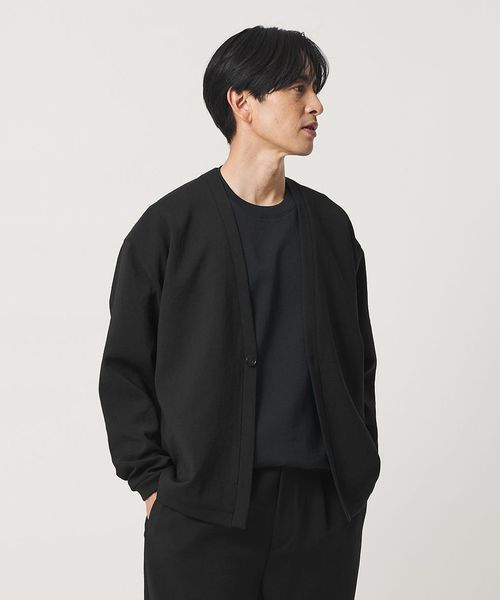 BEAUTY&YOUTH/DUAL PACK 3.0 1B カーディガン ジャケット ヨコストレッチ UVカット ウォッシャブル セットアップ対応/カーディガン / ボレロ
