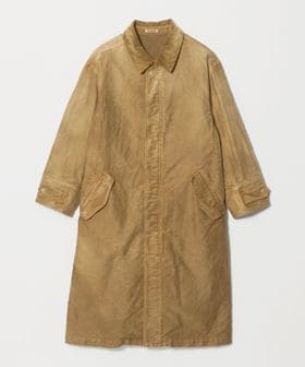 AURALEE/＜AURALEE＞GARMENT―DYED COTTON HEAVY MOLESKIN COAT/ステンカラーコート/ステンカラーコート