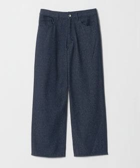 AURALEE/＜AURALEE＞SILK NEP DENIM 5P WIDE PANTS/デニムパンツ/デニムパンツ