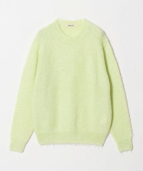AURALEE/＜AURALEE＞BRUSHED MOHAIR KNIT PULLOVER/ニット/ニット / セーター